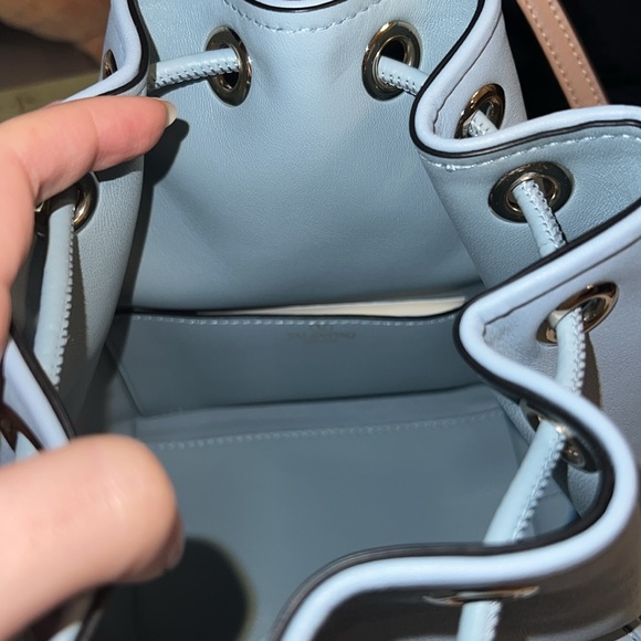 VALENTINO GARAVANI LOCÒ CALFSKIN BUCKET BAG - Picture 11 of 15
